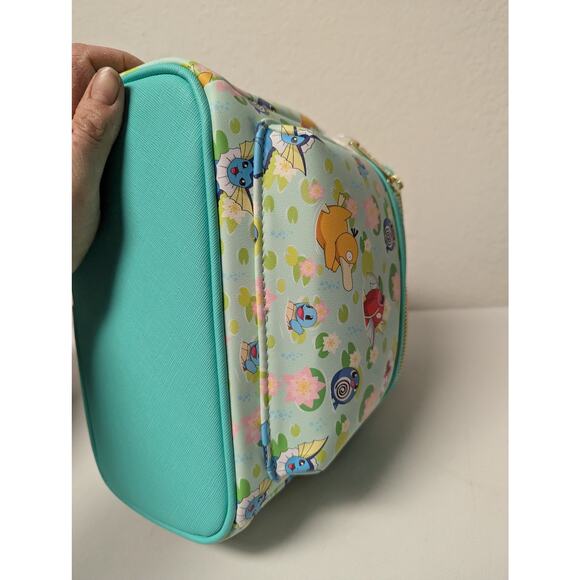 Loungefly Pokémon Water Type Lily Pad Allover Print Blue Mini Backpack NWT main image 6